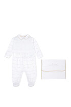 "My First Armani" Jumpsuit & Pouch Set